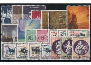SAN MARINO 1969 Complete Year 21v US