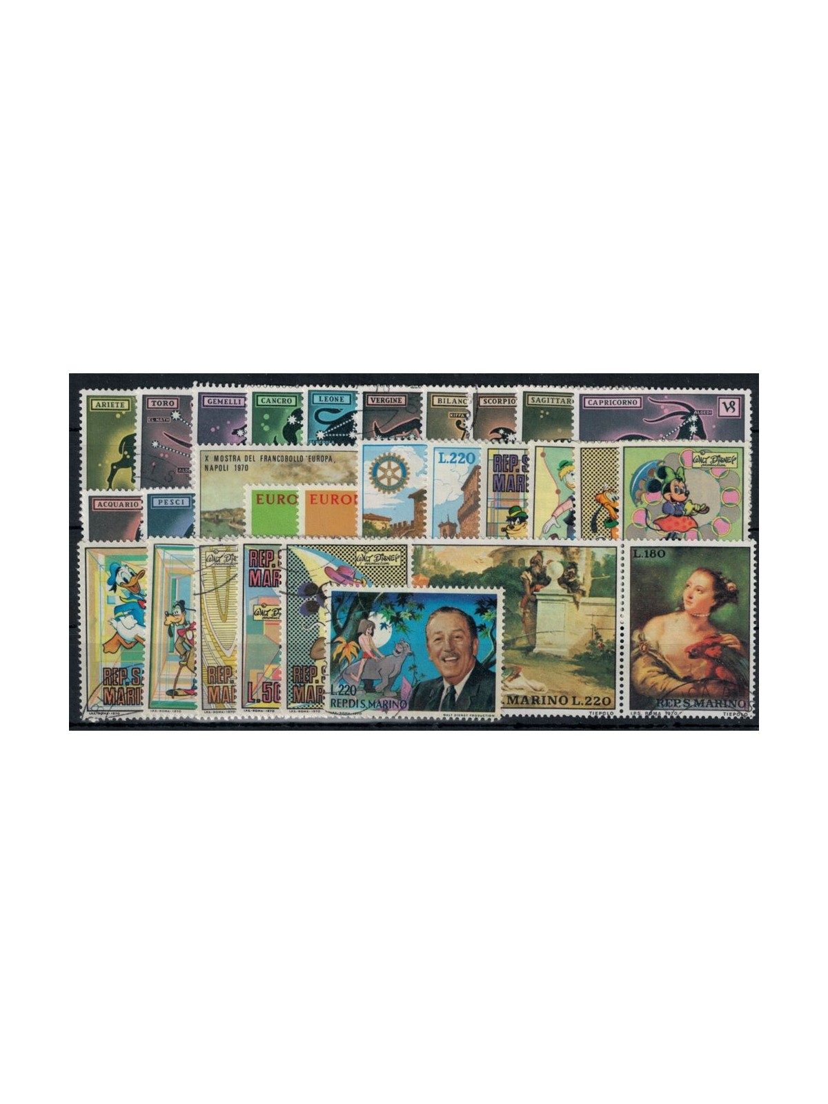 SAN MARINO 1970 Complete Year 30v US