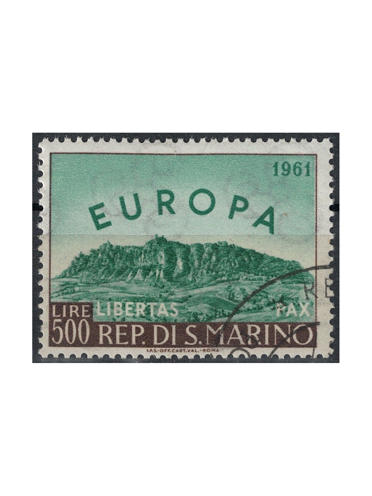 SAN MARINO 1961 Europe us