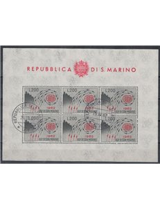 SAN MARINO 1962 Europe s/s us