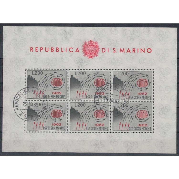 SAN MARINO 1962 Europa BF us