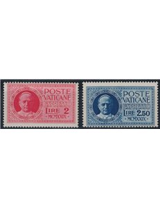 VATICANO 1929 Conciliazione, espressi 2v MH*
