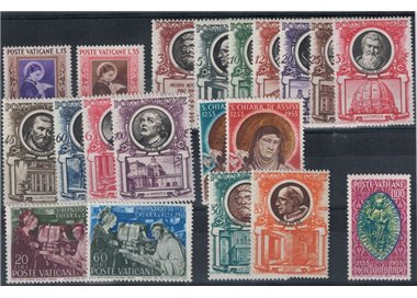 VATICANO 1953 Annata Completa 20v MH*