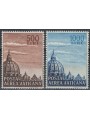 VATICAN 1953 Dome of St. Peter (airmail) 2v MH*