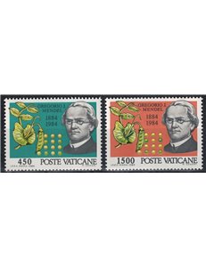 VATICAN 1984 Gregorio J. Mendel 2v MNH**