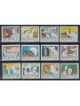 VATICAN 1984 Travels of John Paul II 12v MNH**