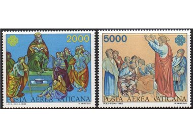 VATICAN 1983 Communications (airmail) 2v MNH**