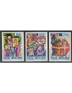 VATICAN 1985 San Methodio 3v MNH**