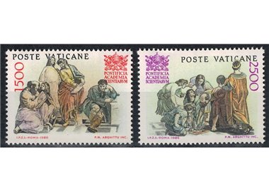 VATICANO 1986 Pontificia Accademia delle Scienze 2v MNH**