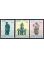 VATICANO 1987 Battesimo della Lituania 3v MNH**