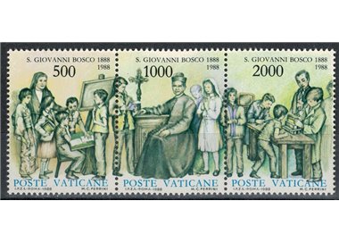 VATICAN 1988 St. John Bosco 3v MNH**