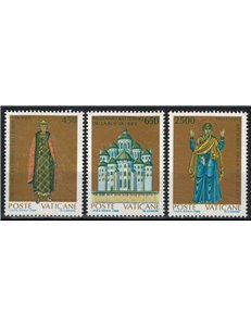 VATICANO 1988 Battesimo della Rus' di Kiev 3v MNH**