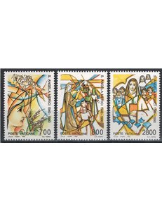 VATICANO 1990 S. Angela Merici 3v MNH**