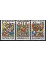 VATICANO 1990 San Willibrord 3v MNH**