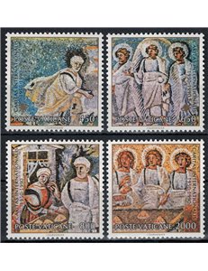VATICAN 1990 Caritas Internationalis 4v MNH**