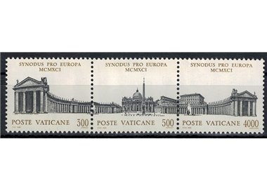 VATICAN 1991 Synod of Bishops 3v MNH**