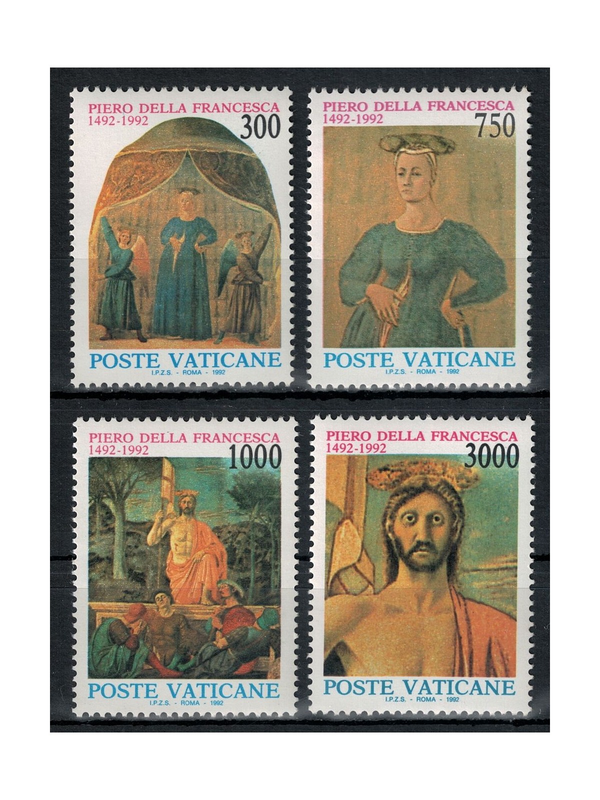 VATICAN 1992 Piero della Francesca 4v MNH**