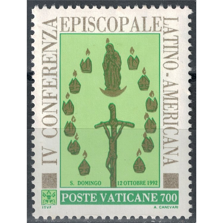 VATICAN 1992 Latin American Episcopate MNH**