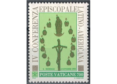 VATICANO 1992 Episcopato latino americano MNH**