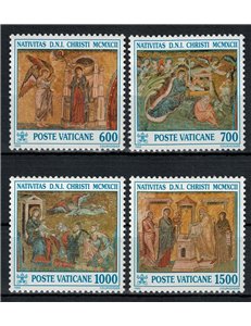 VATICANO 1992 Natale 4v MNH**