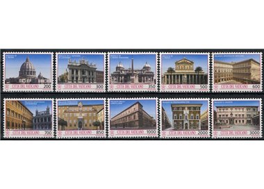 VATICAN 1993 Art Treasures 10v MNH**