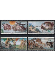 VATICANO 1994 Cappella Sistina 8v MNH**