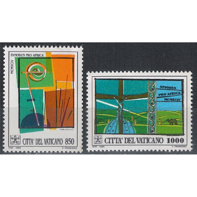 VATICAN 1994 Synod of Bishops 2v MNH**