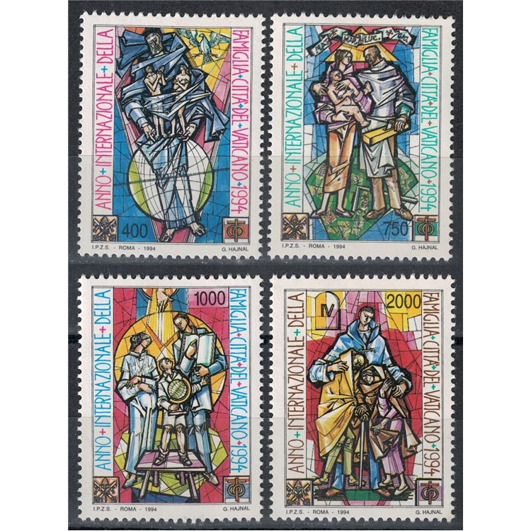 VATICAN 1994 International Year of the Family 4v MNH**