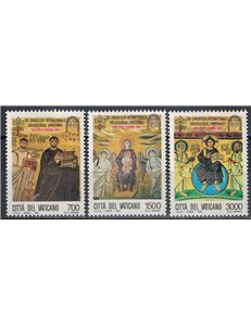VATICAN 1994 International Congress of Christian Archaeology 3v MNH**