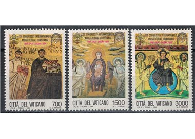 VATICAN 1994 International Congress of Christian Archaeology 3v MNH**