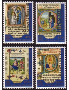 VATICAN 1995 Towards the Holy Year 4v MNH**