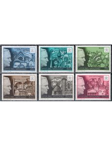 VATICANO 1996 Viaggi di Giovanni Paolo II 6v MNH**