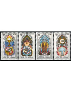 VATICAN 1997 Eucharistic Congress 4v MNH**