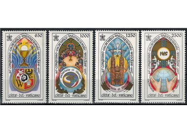 VATICANO 1997 Congresso Eucaristico 4v MNH**