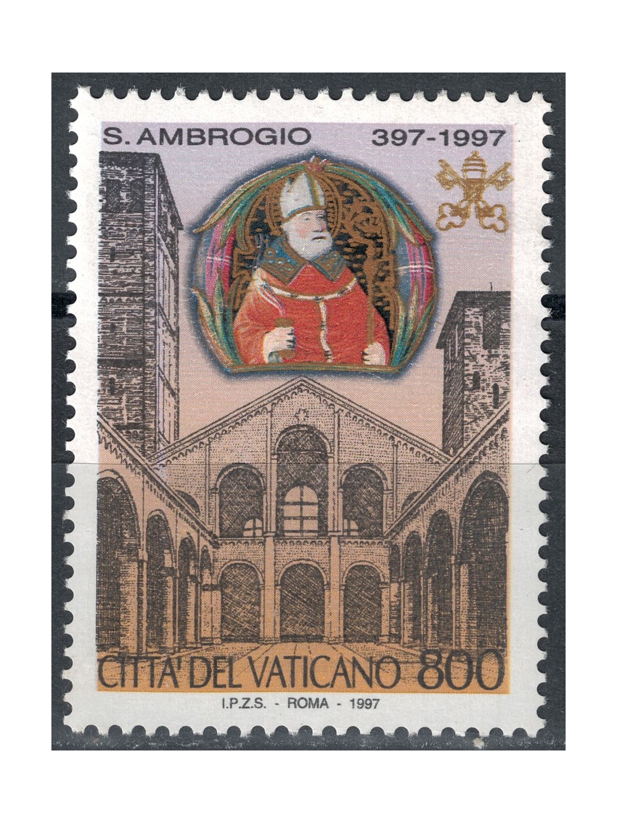 VATICAN 1997 Sant'Ambrogio MNH**