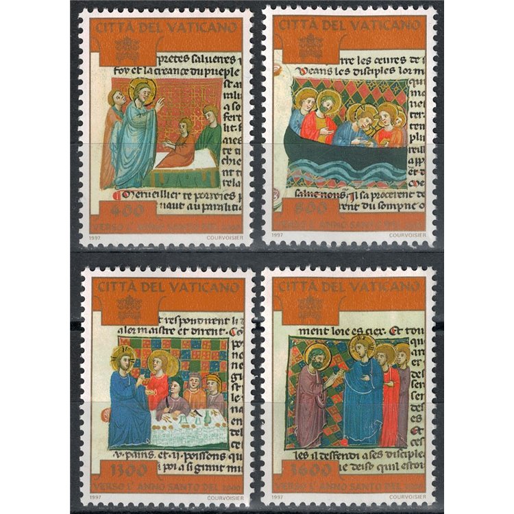 VATICANO 1997 Verso l'Anno Santo 4v MNH**