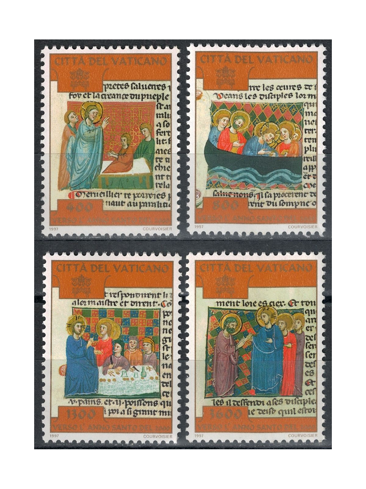VATICAN 1997 Towards the Holy Year 4v MNH**