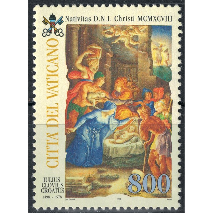 VATICANO 1998 Natale MNH**