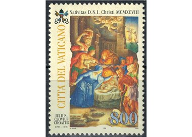 VATICAN 1998 Christmas MNH**