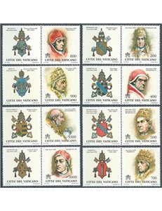VATICAN 1999 The Popes and the Holy Years 8v MNH**