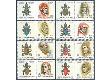 VATICAN 1999 The Popes and the Holy Years 8v MNH**