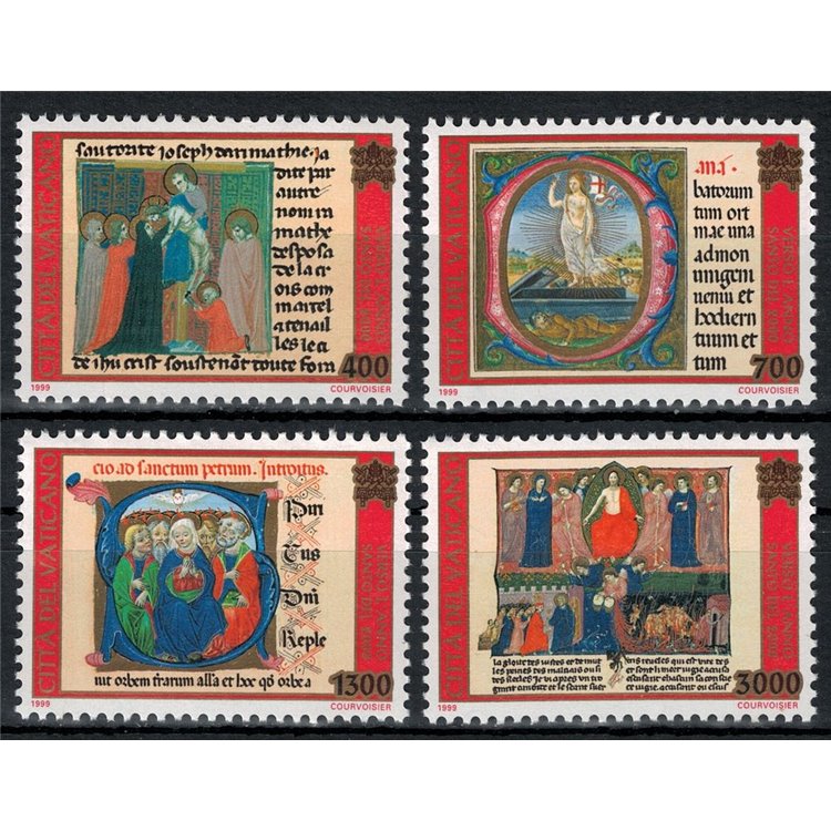 VATICAN 1999 Towards the Holy Year 4v MNH**