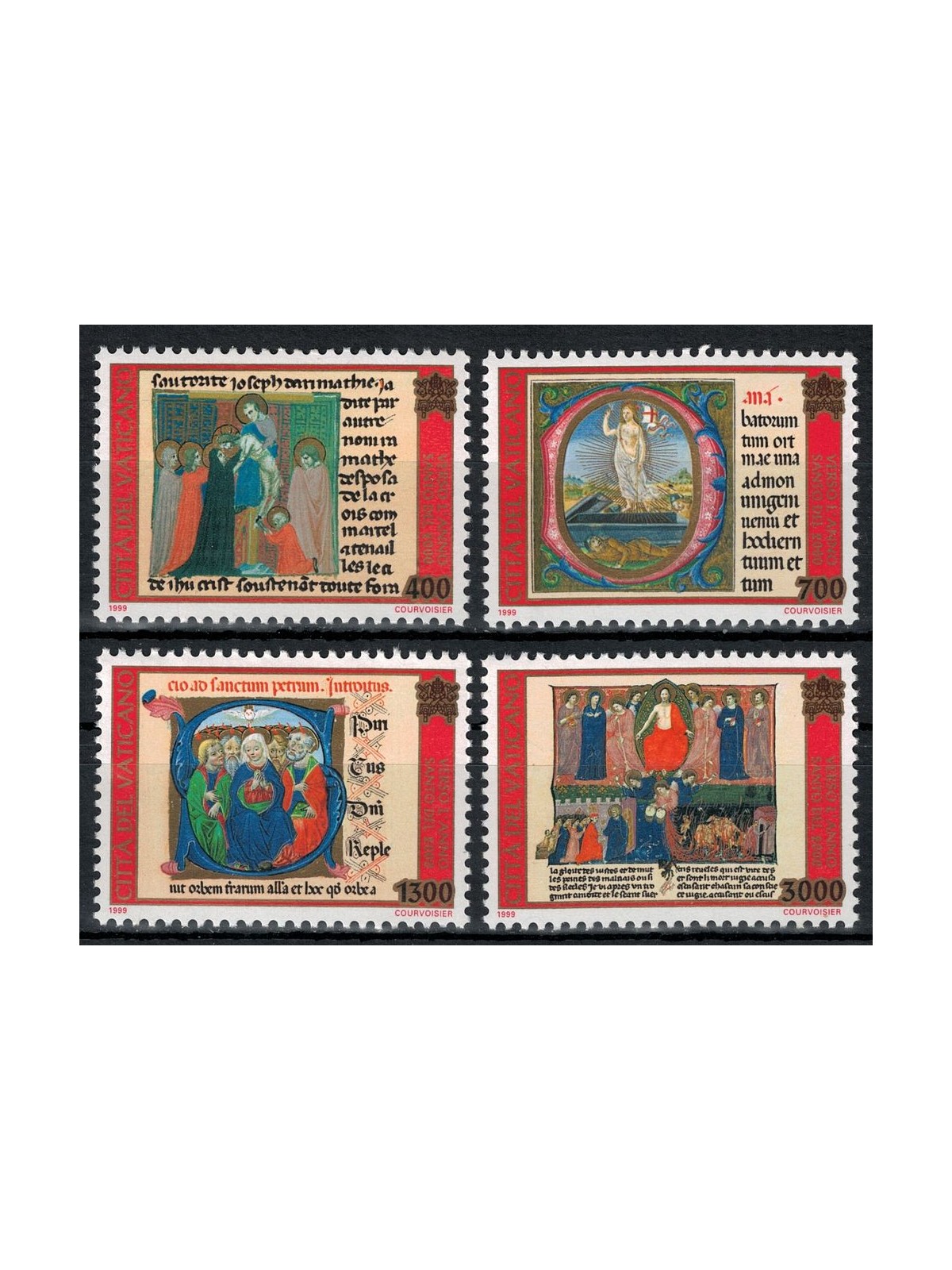 VATICAN 1999 Towards the Holy Year 4v MNH**