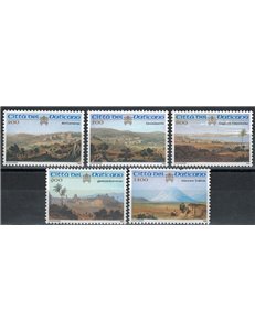 VATICANO 1999 Luoghi Santi di Palestina 5v MNH**