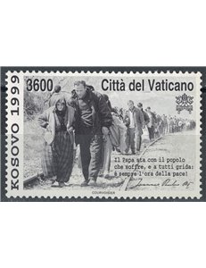 VATICAN 1999 Kosovo MNH**
