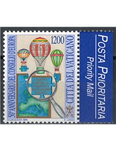 VATICANO 1999 Consiglio d'Europa MNH**
