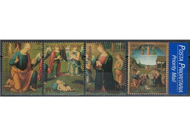 VATICAN 1999 Christmas 4v MNH**