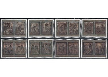 VATICANO 1999 Apertura della Porta Santa 8v MNH**