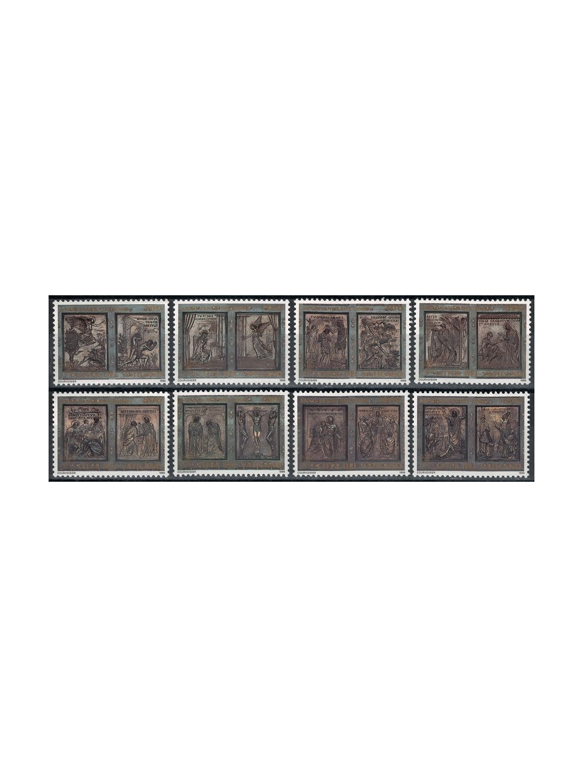 VATICAN 1999 Opening of the Holy Door 8v MNH**