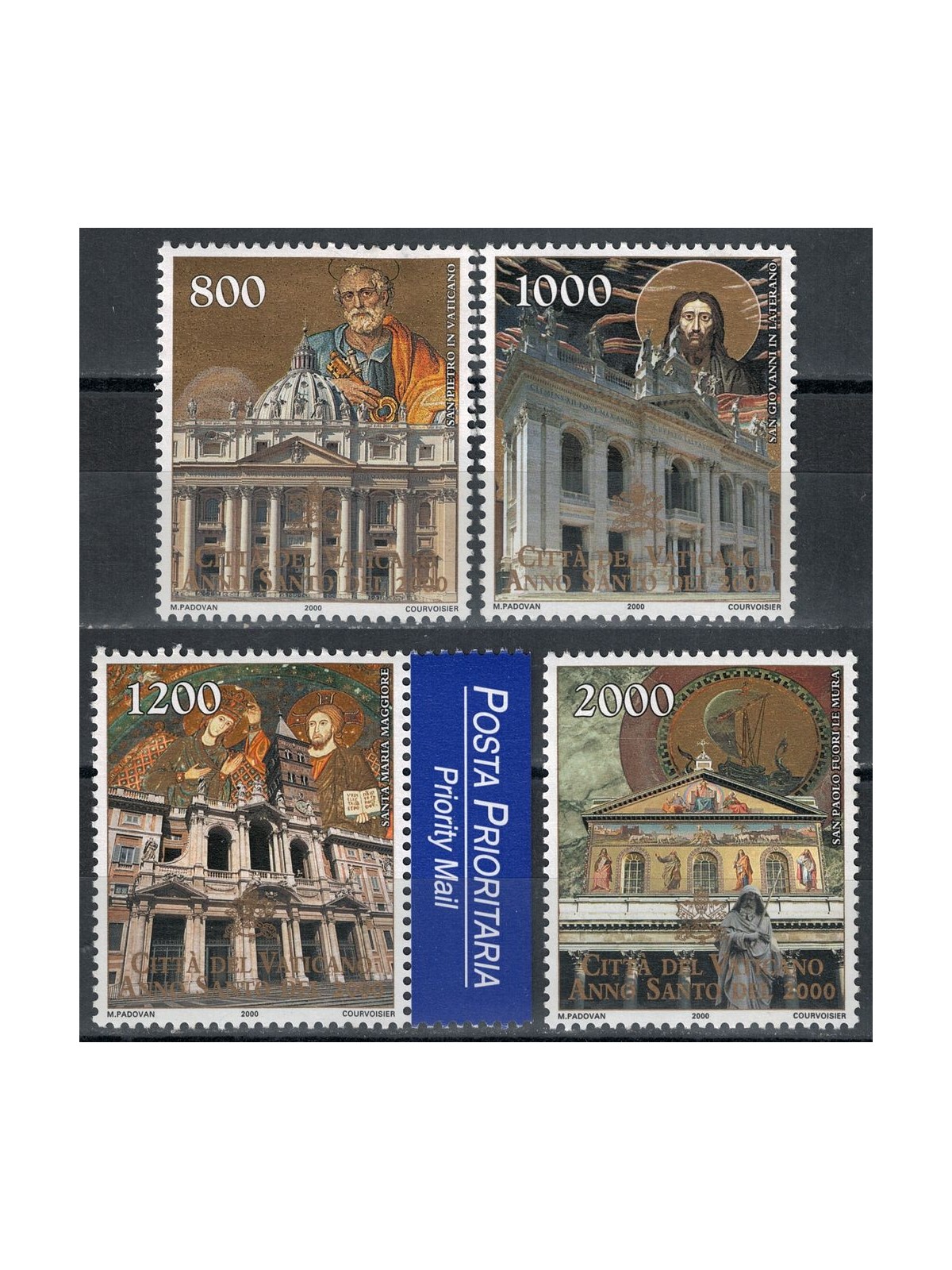 VATICAN 2000 Holy Year 4v MNH**